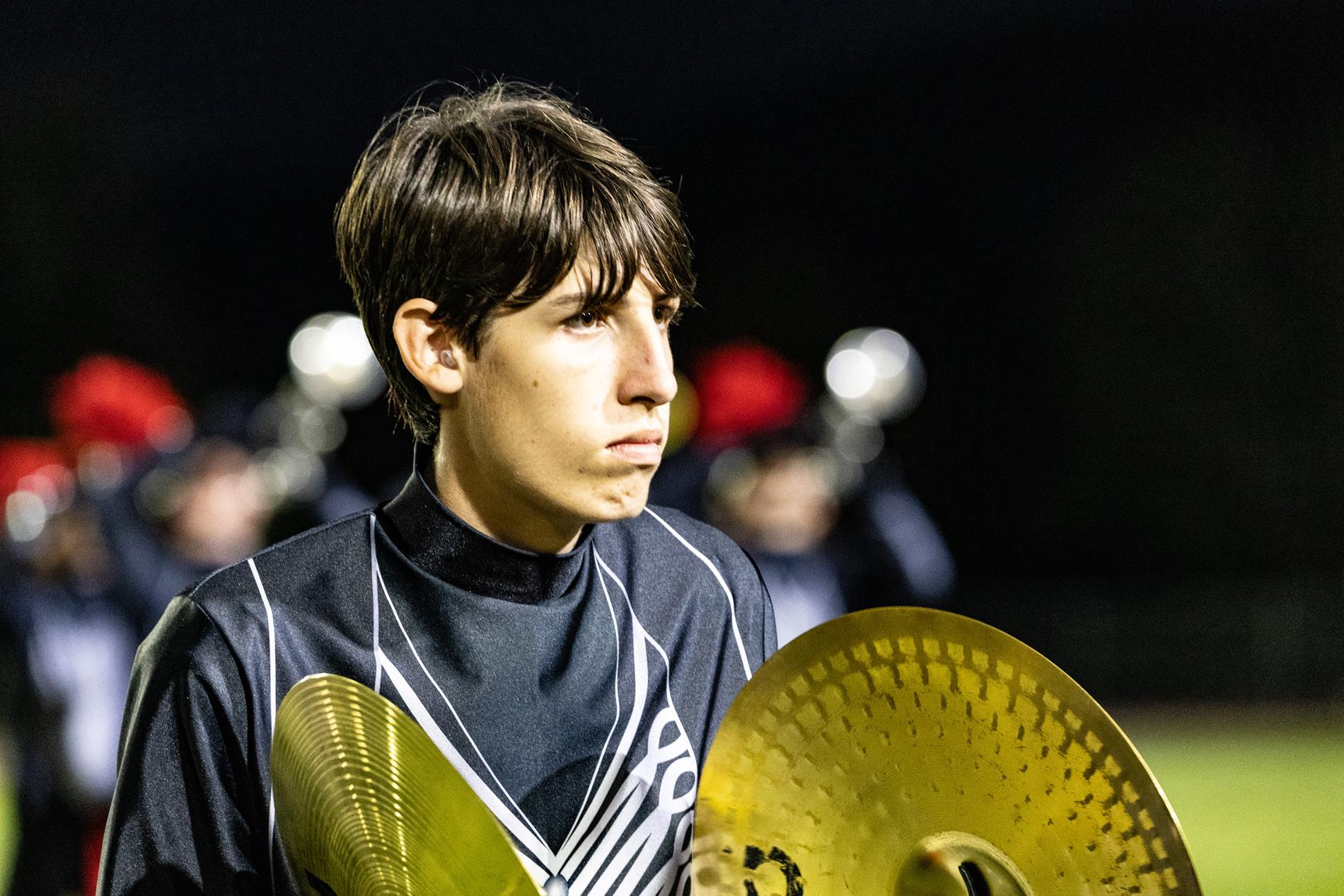 Ingram Tom Moore High School marching band performance in the Bandera game.