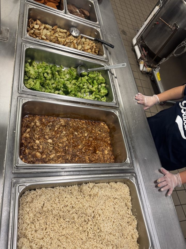Hot Food Ready to be served