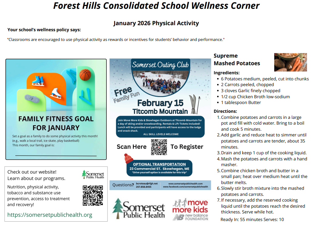 Wellness  Corner January