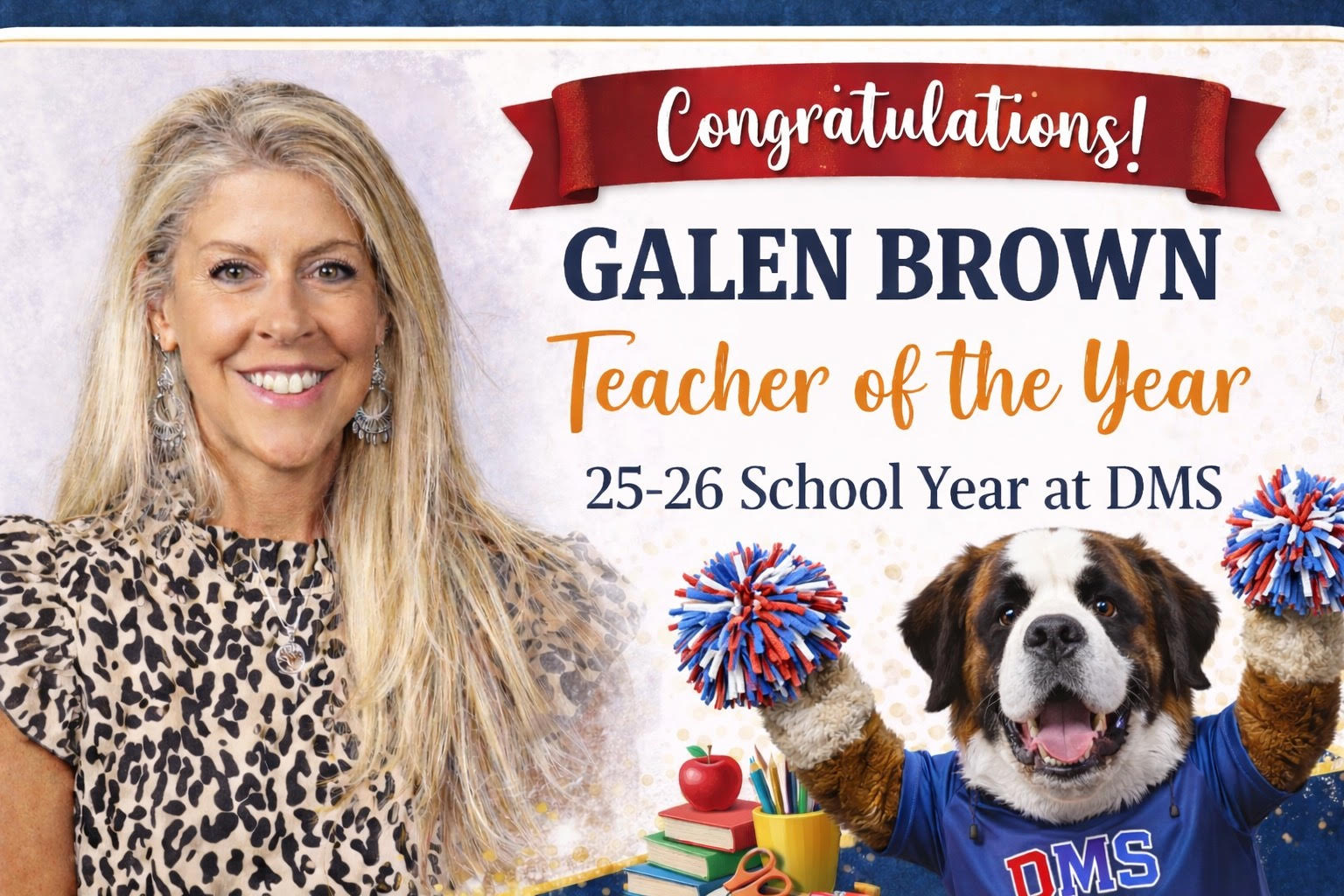 Teacher of the Year - Ms. Brown
