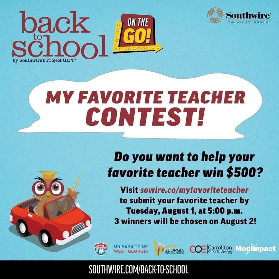 Favorite Teacher Contest