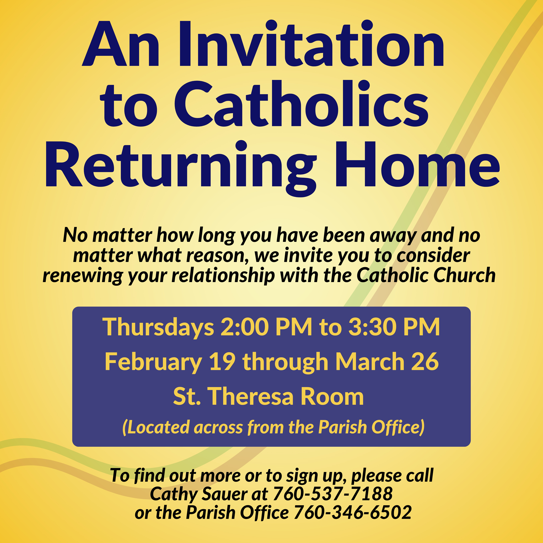 Catholics Returning Home