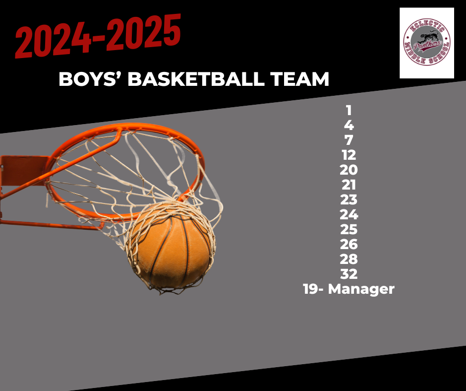 2024-2025 Boys BB Team