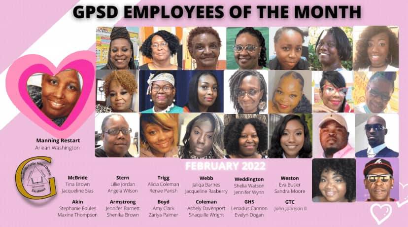 February Employees of the Month