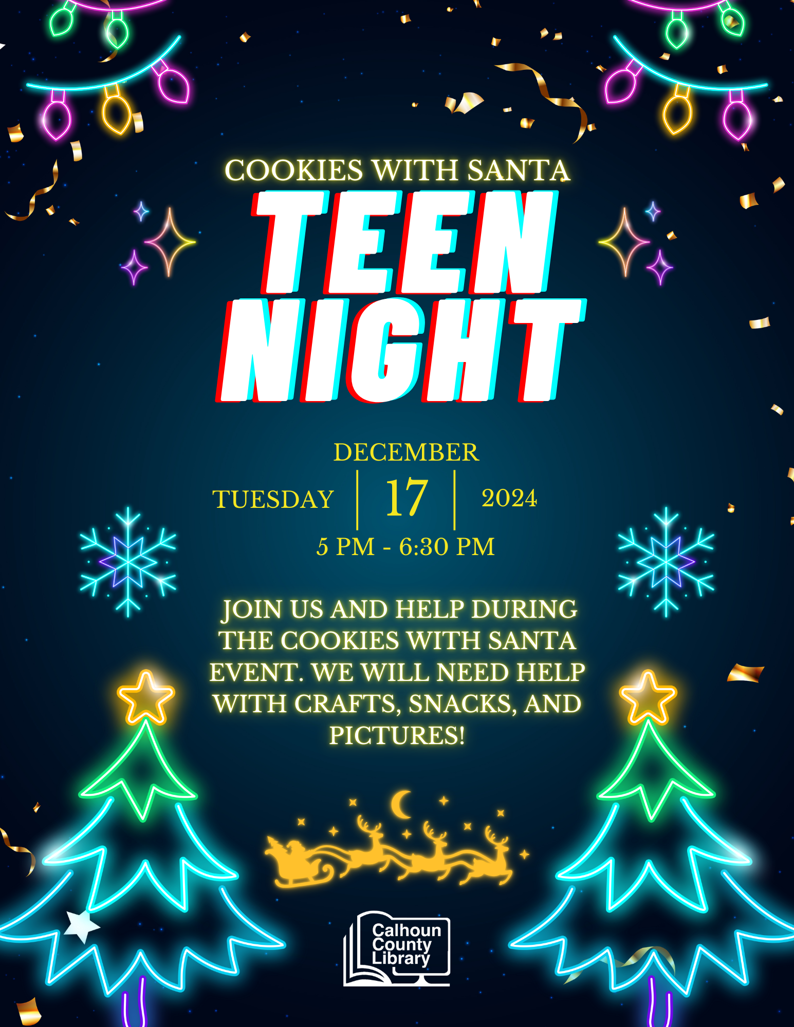 Teen Night at the County Library