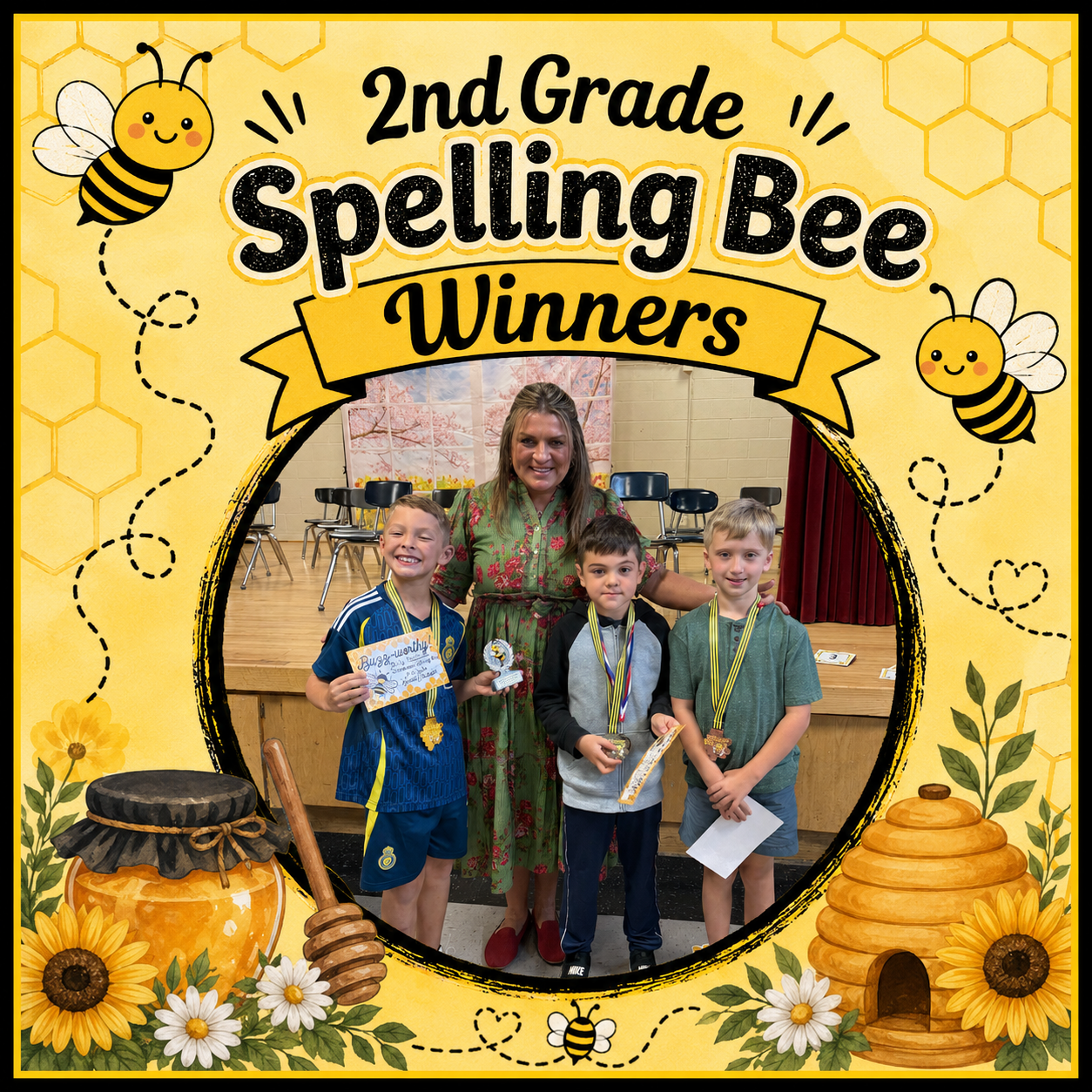 2nd spelling bee winners