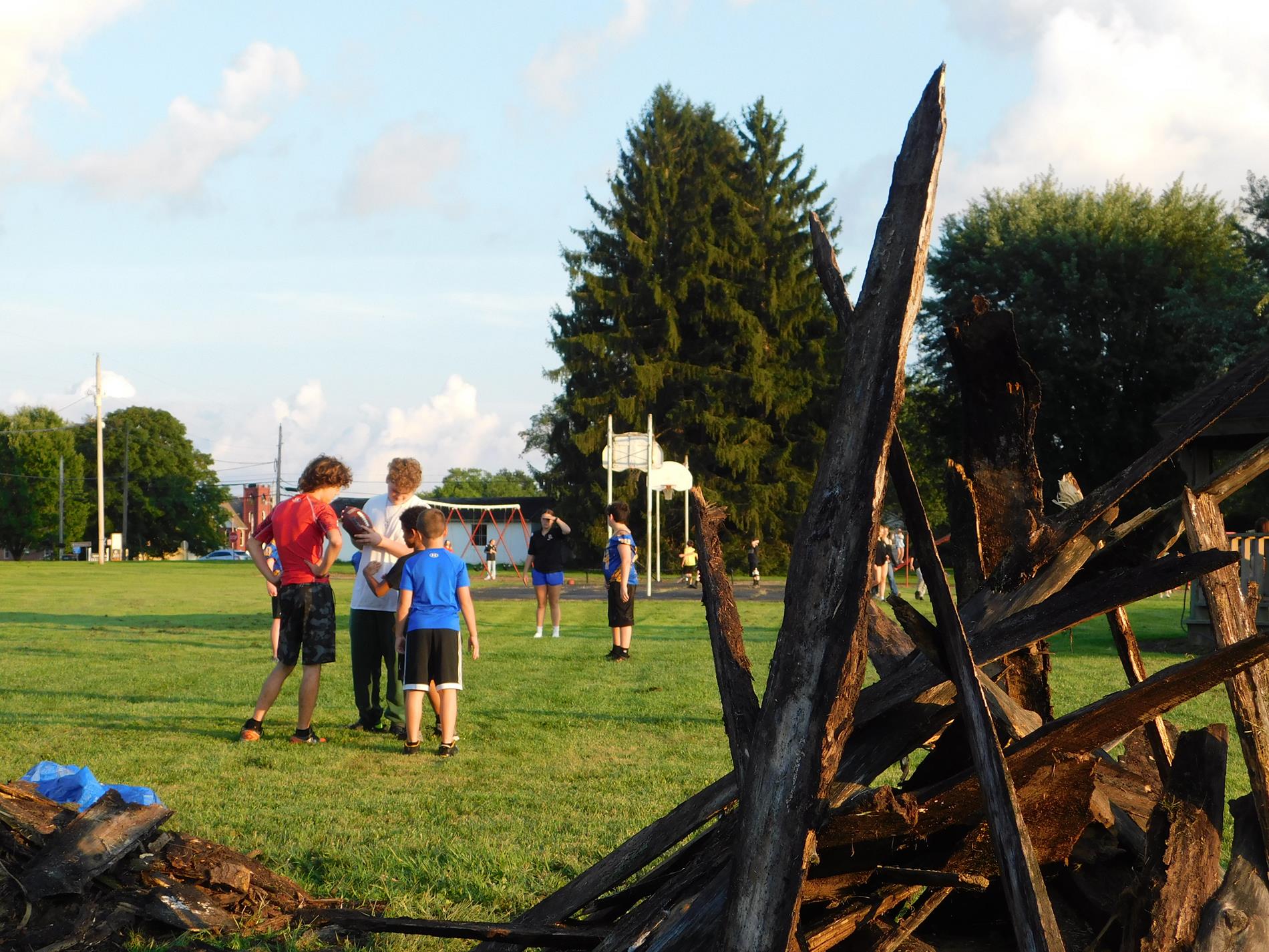 Bon fire activities