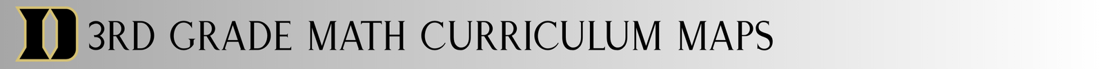 3rd Math maps