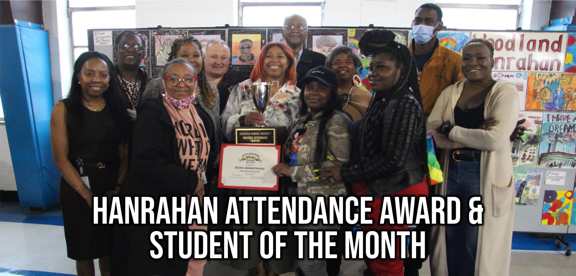 attendance award and student of the month