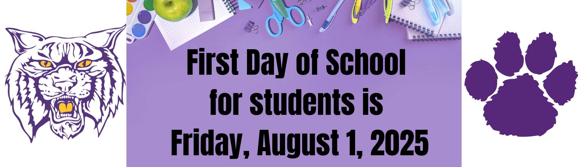 1st Day of School for students