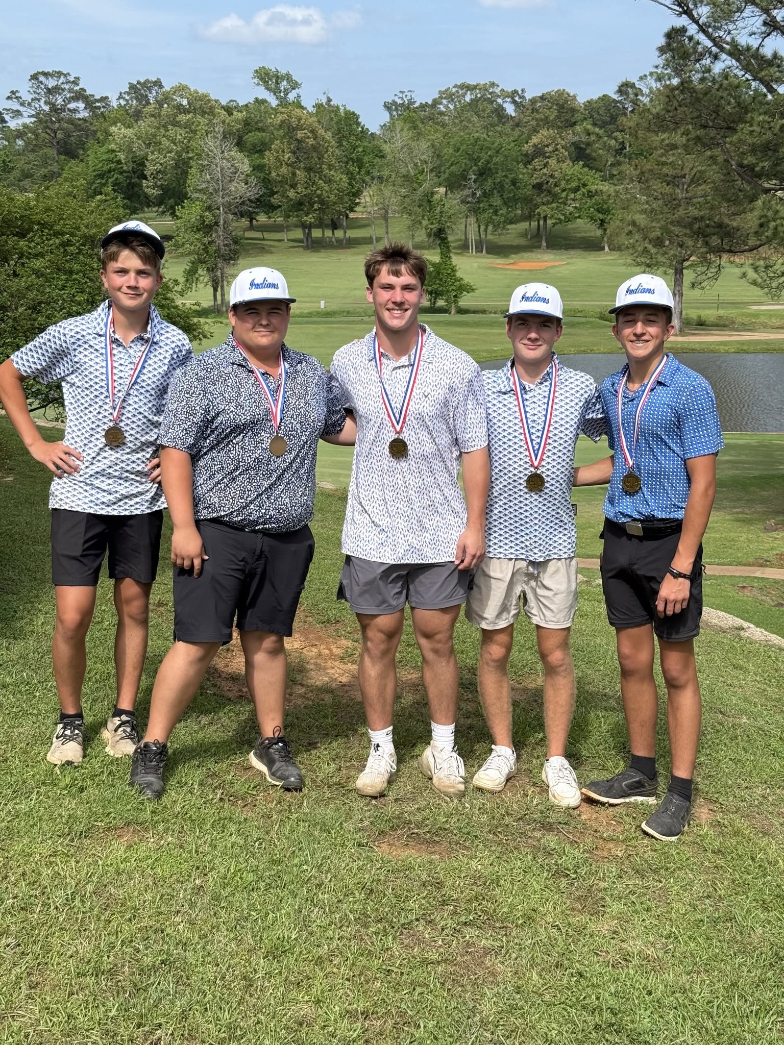 Frankston boys golf team