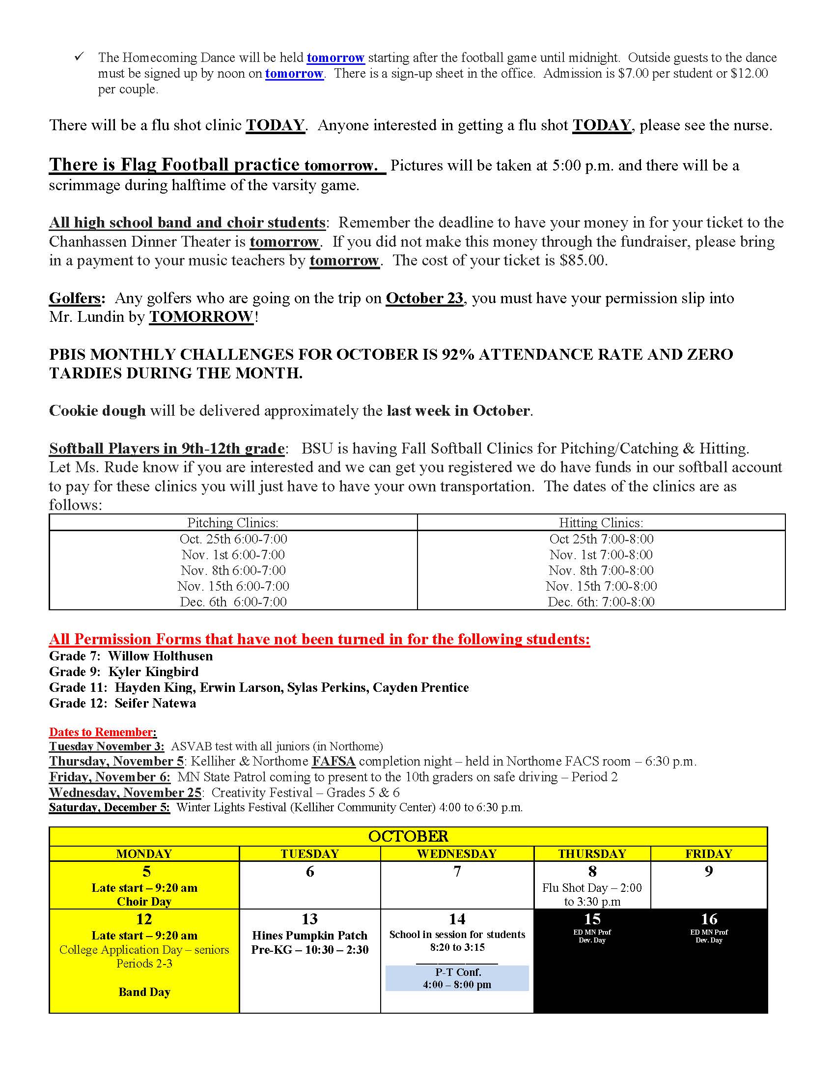 bulletin