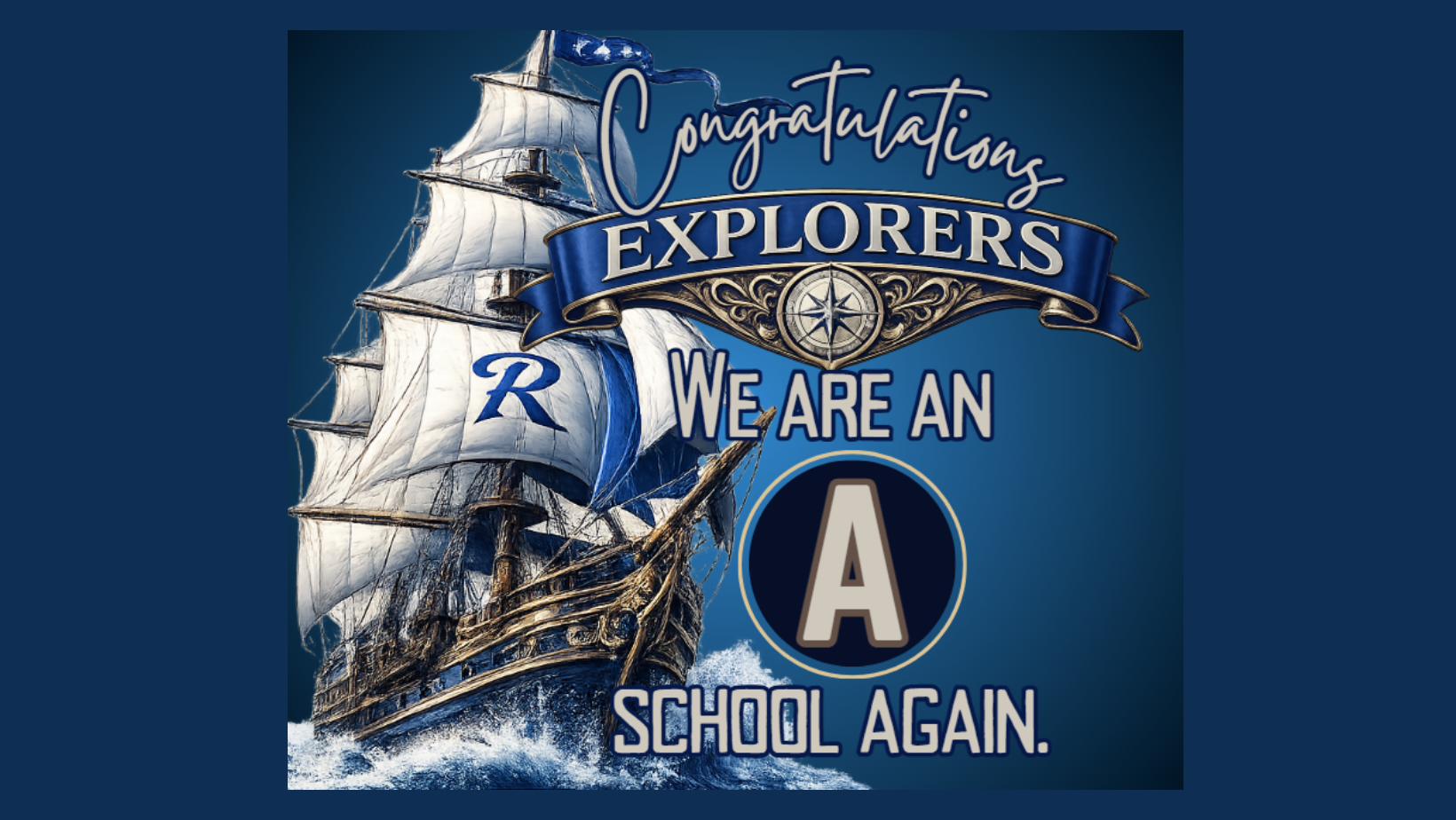 We are an A School again