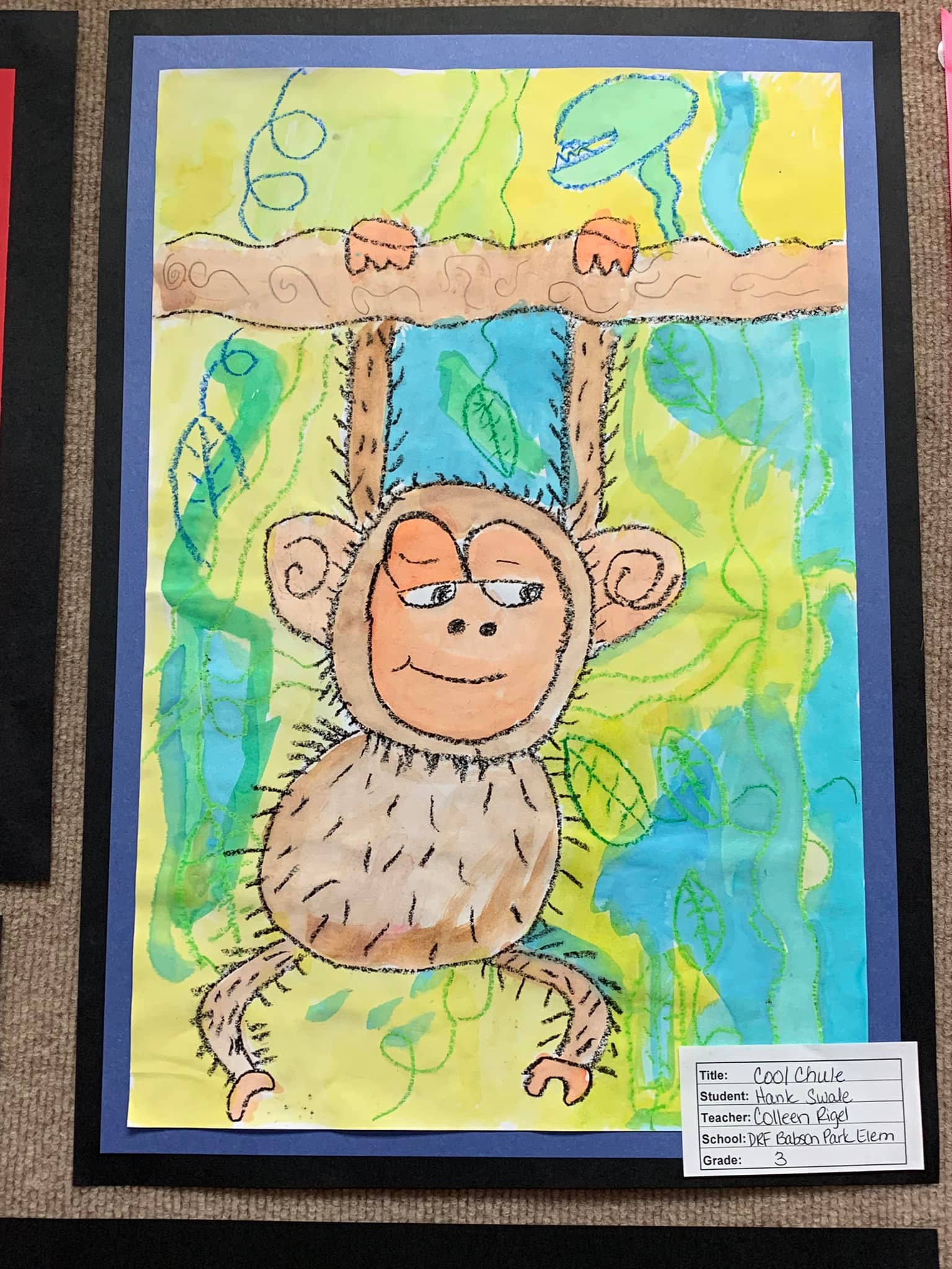 Student art show artwork.