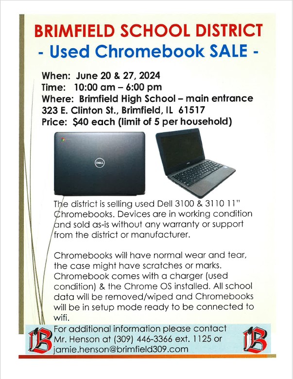 Used Chromebook Sale 