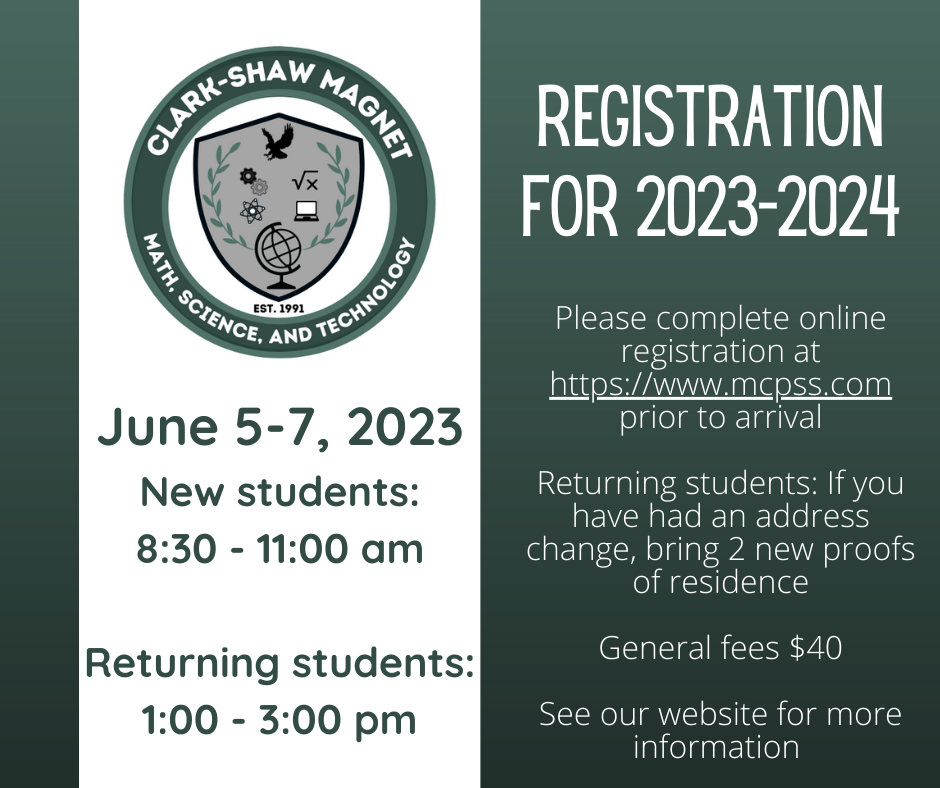 registration for 2023-2024