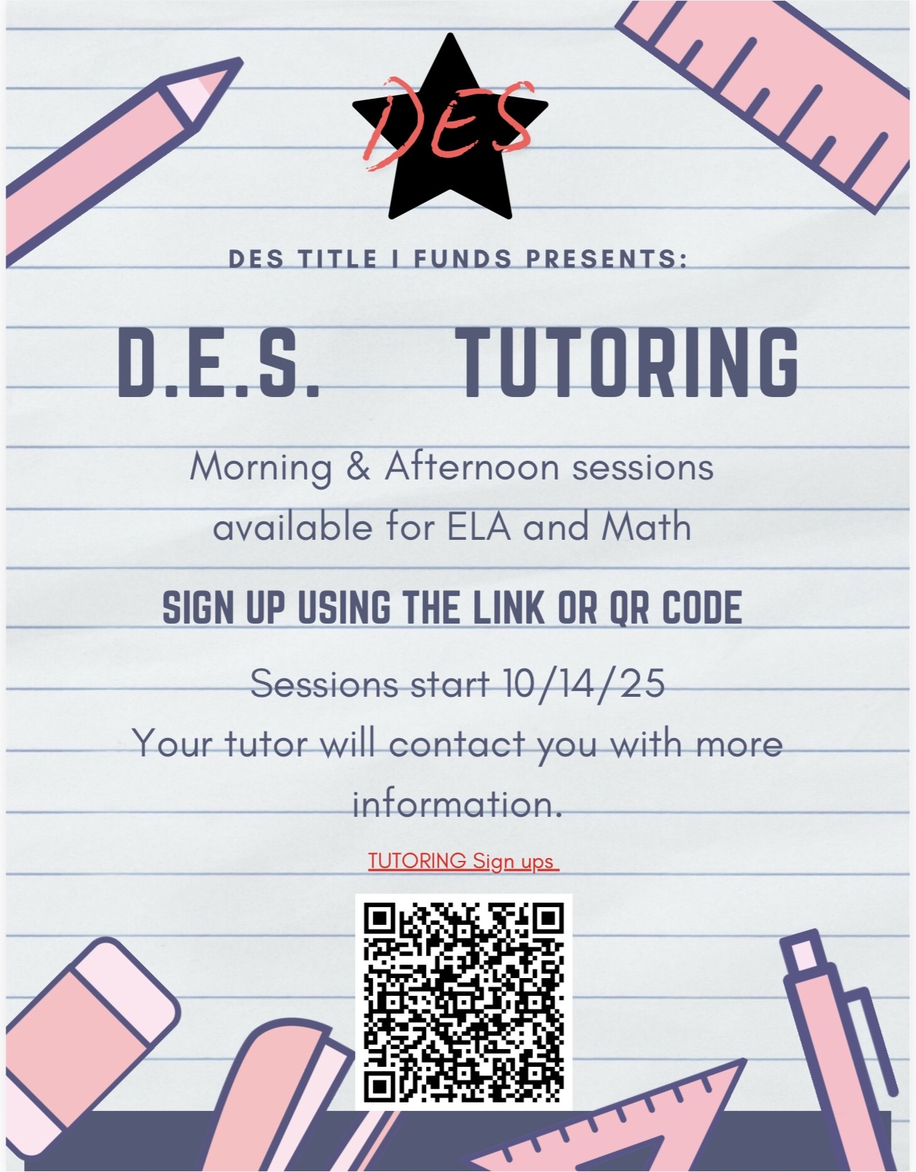 Tutoring 