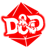 Red dice with D&D lettering links to Interest signup form