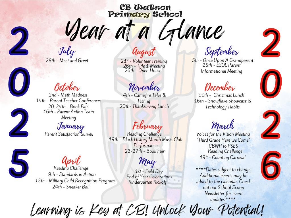 Year at a Glance Year at a Glance
