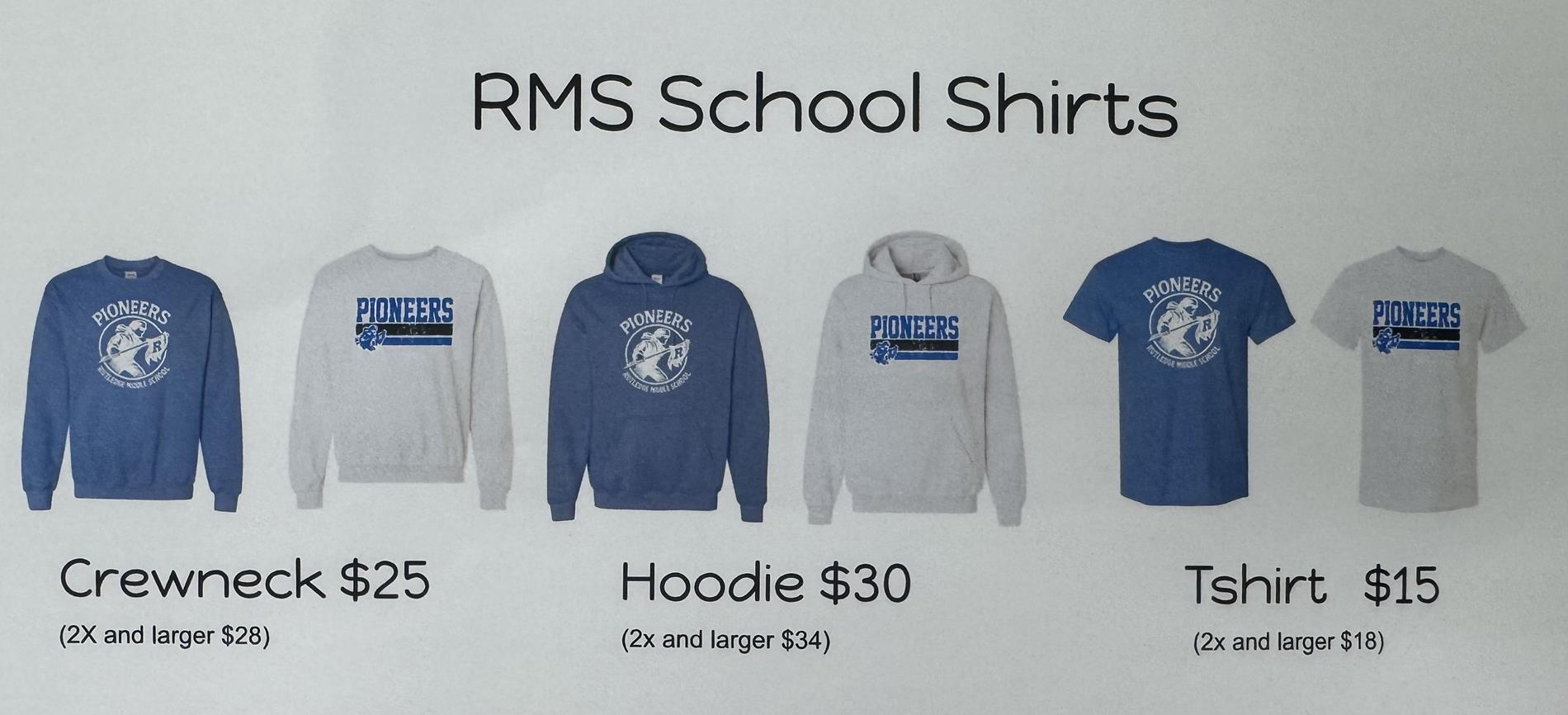 RMS School Shirts
