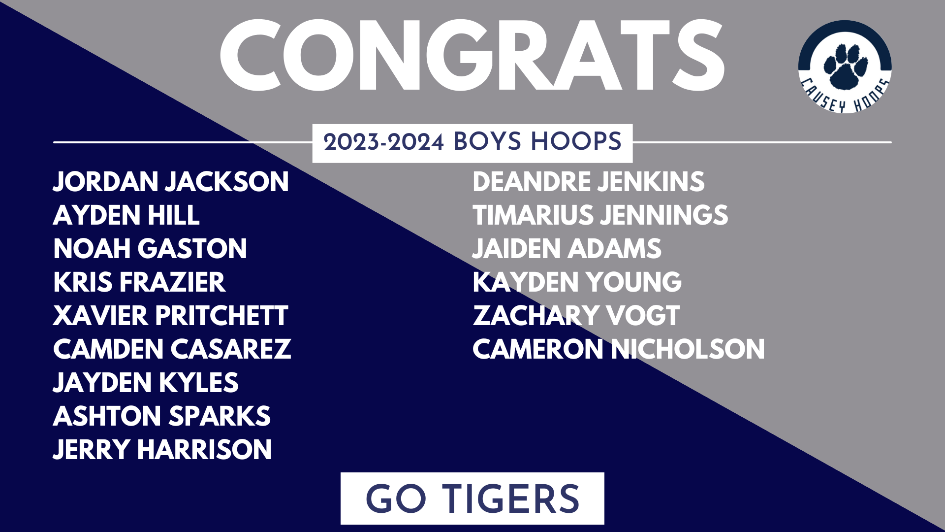 2023-2024 Basketball Team 