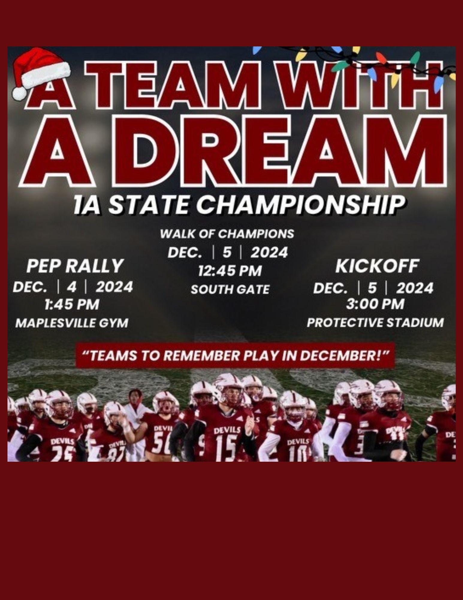 STATE CHAMPIONSHIP INFO