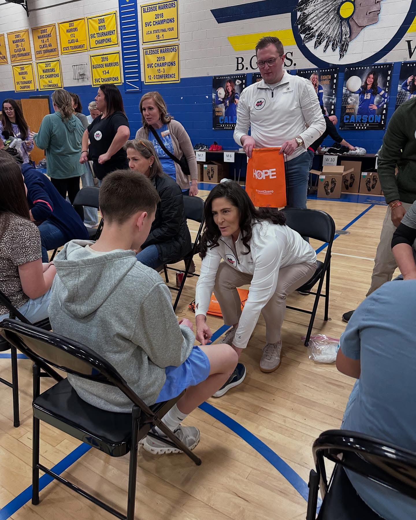 CSH visits and volunteers 