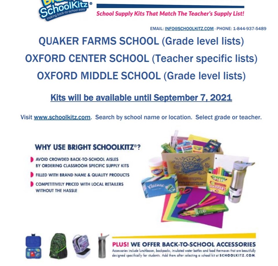 School Supply List School Supply List
