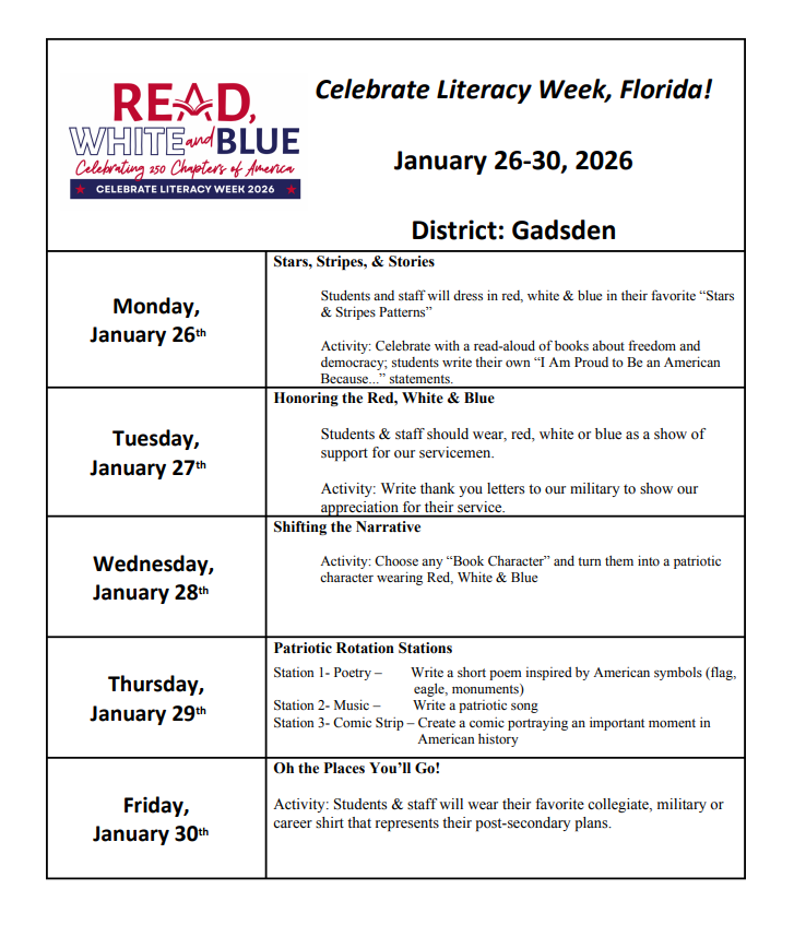 Literacy Week