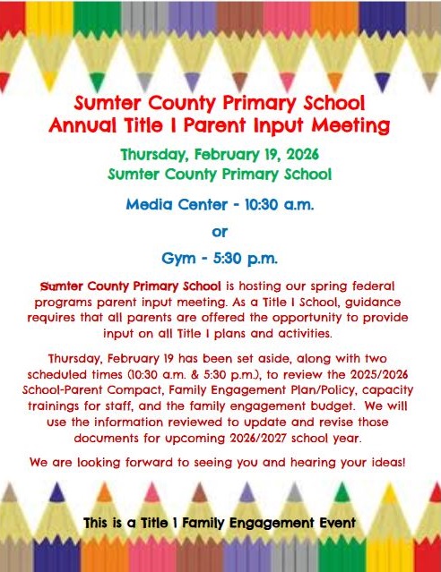 TITLE I PARENT PROGRAM