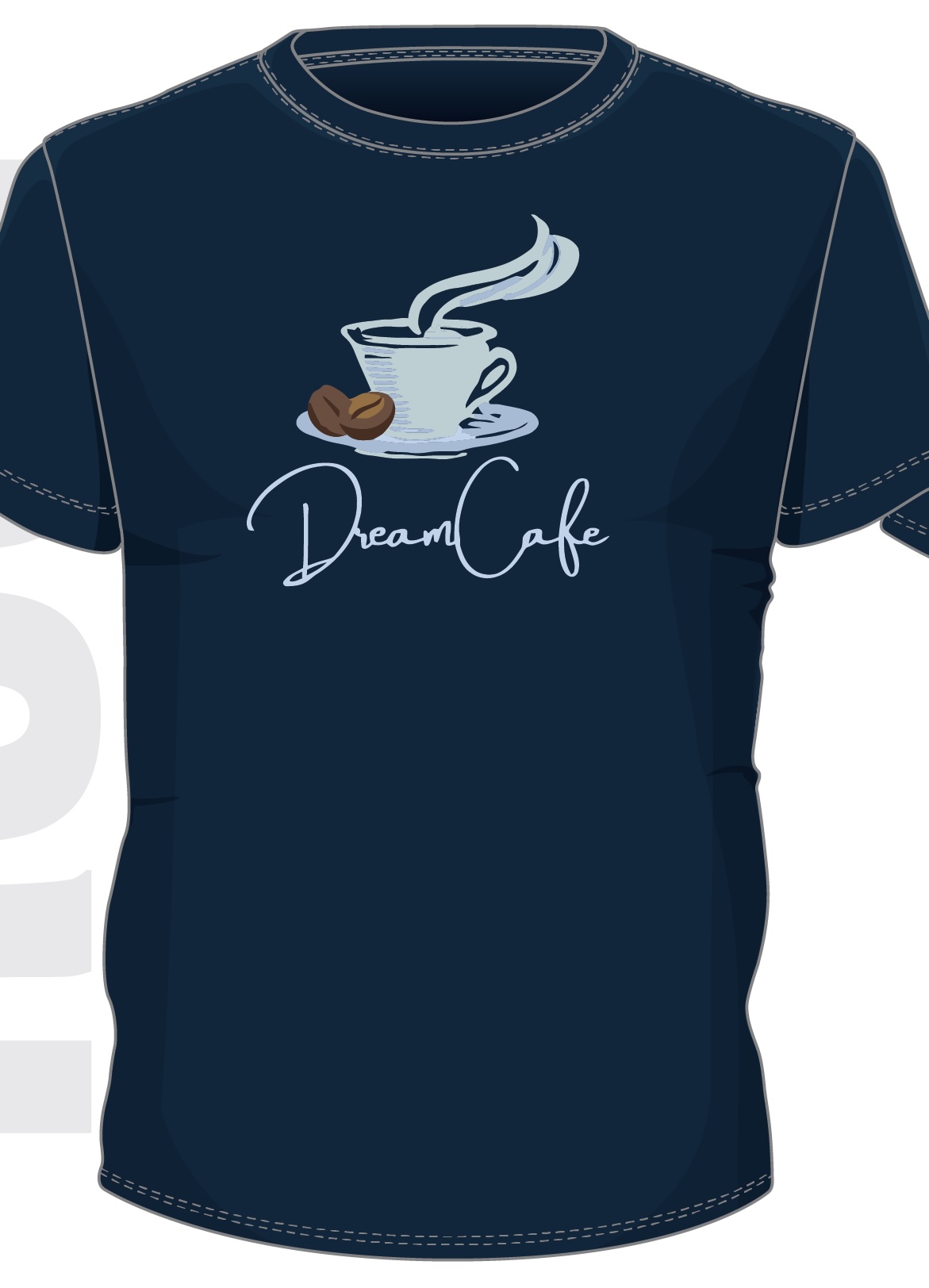 Dream Café tee shirts are also for sale