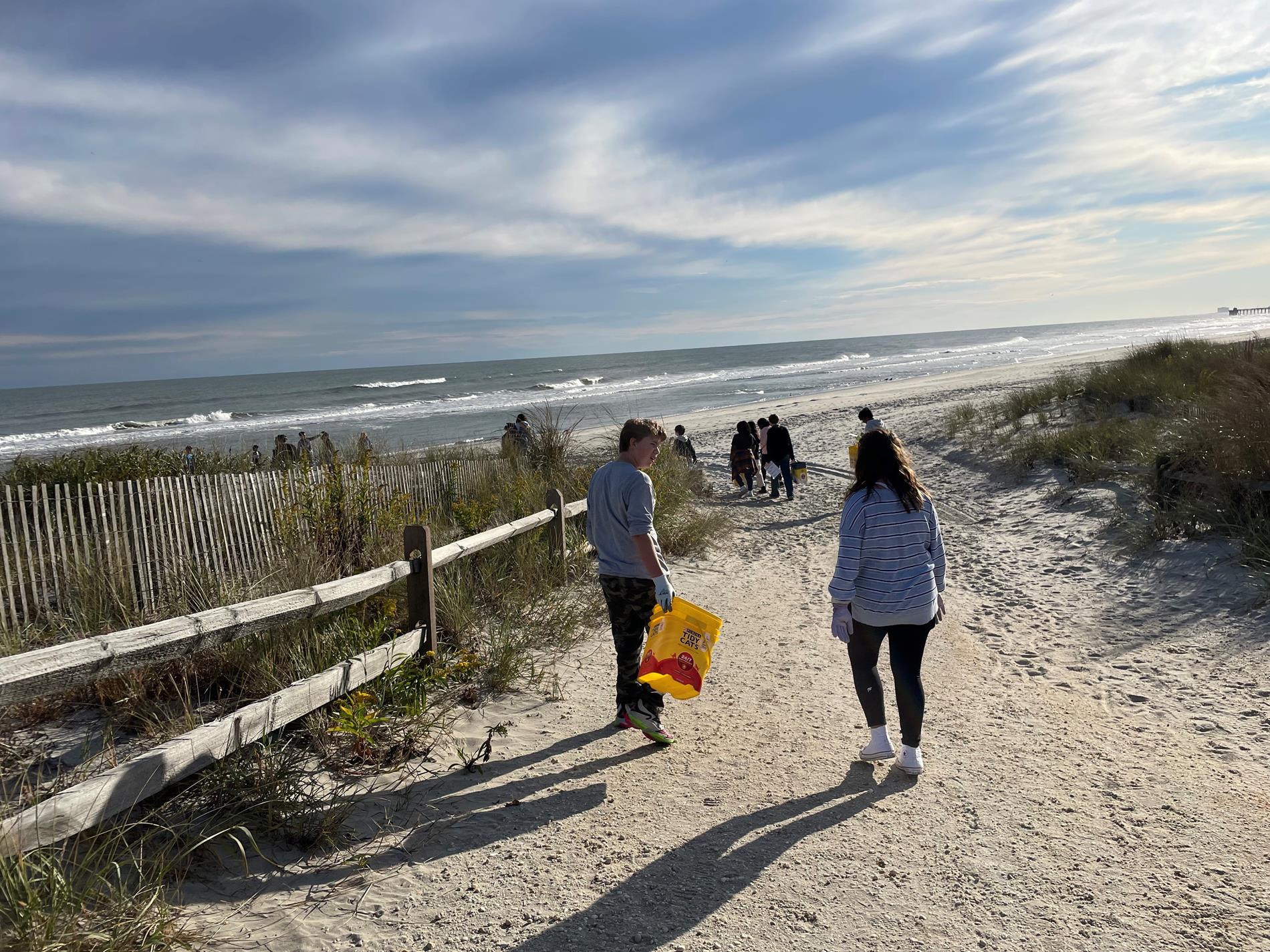 VECC Beach cleanup Oct 2024