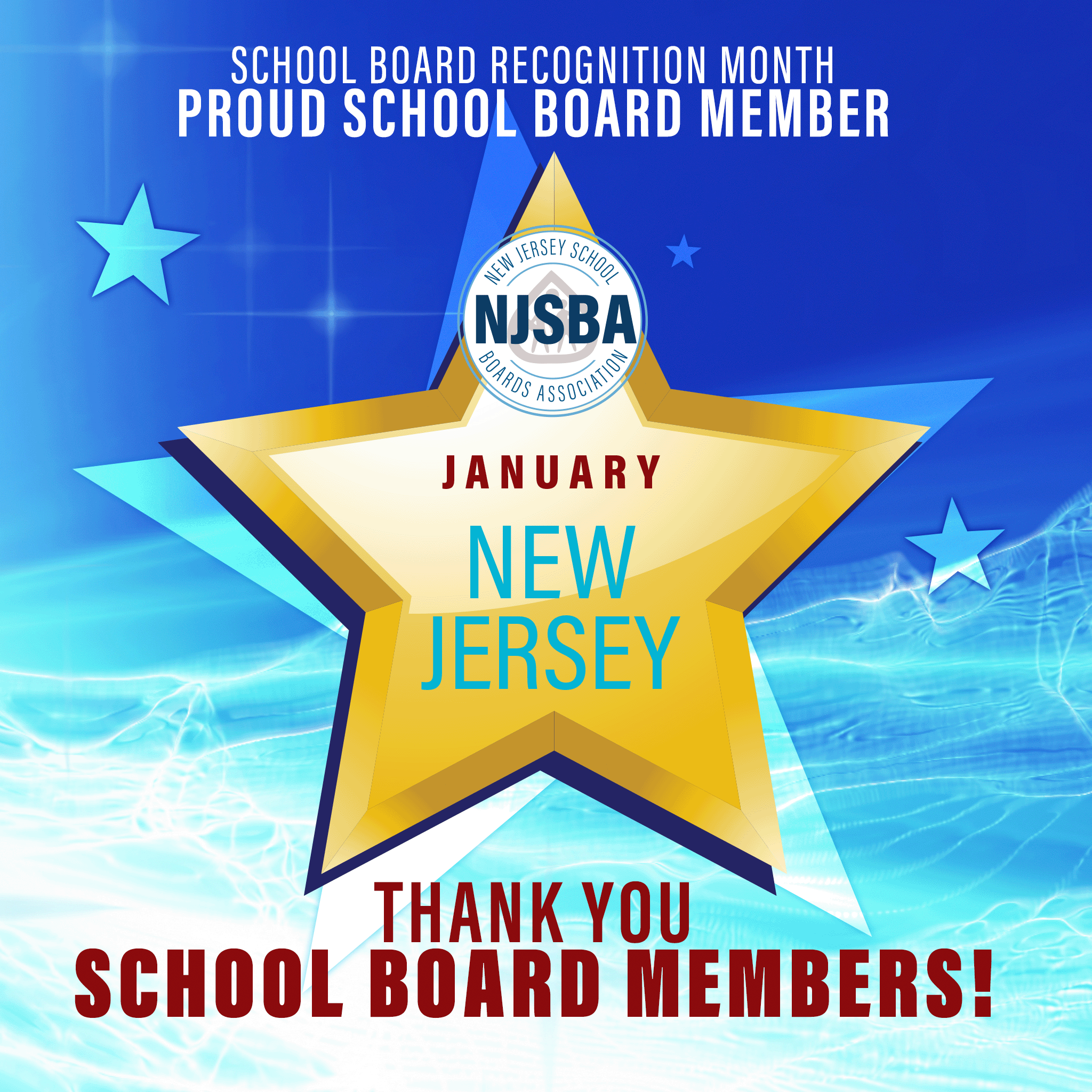 NJ School Boards Recognition Month Logo