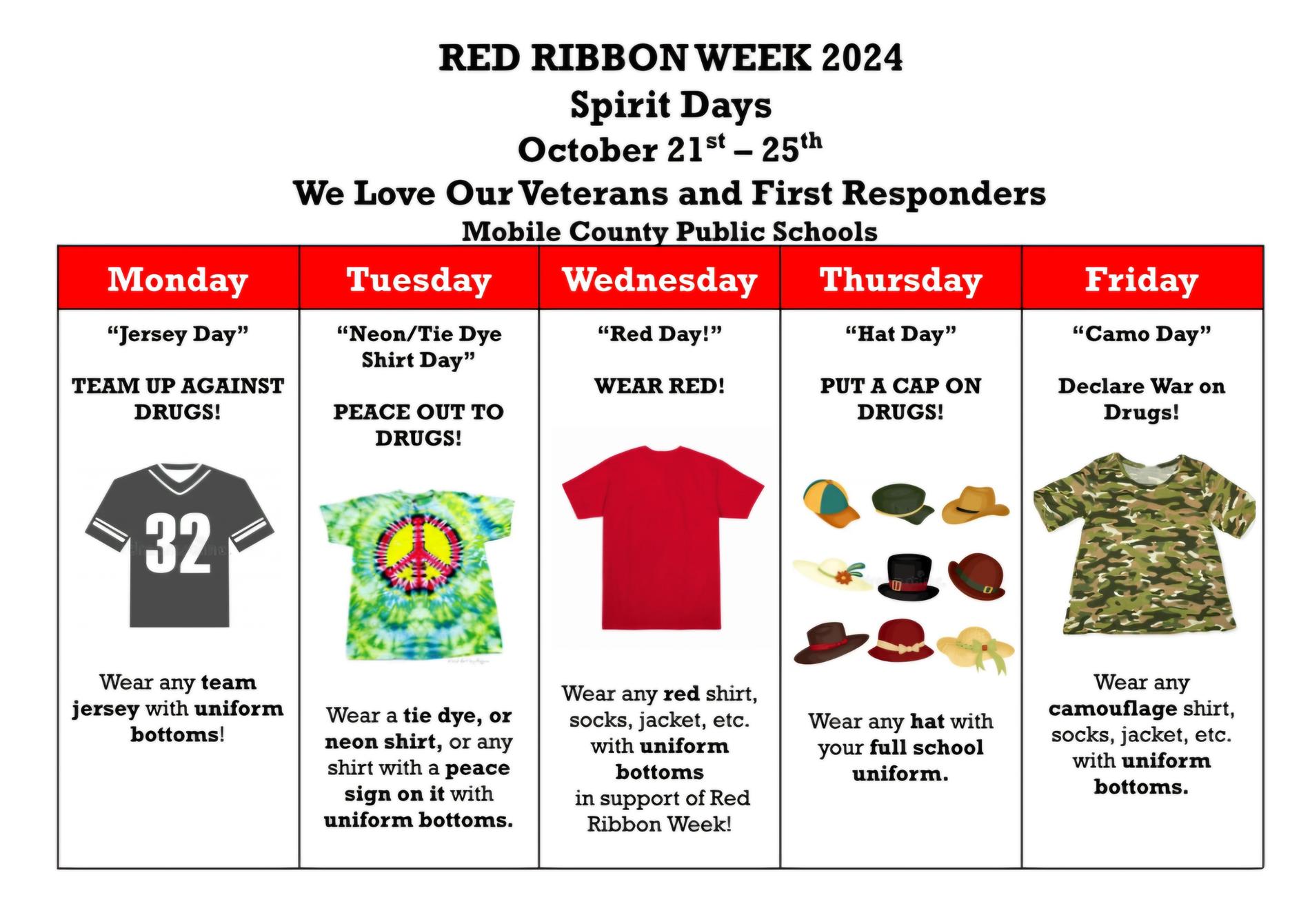 Red Ribbon Week 2024