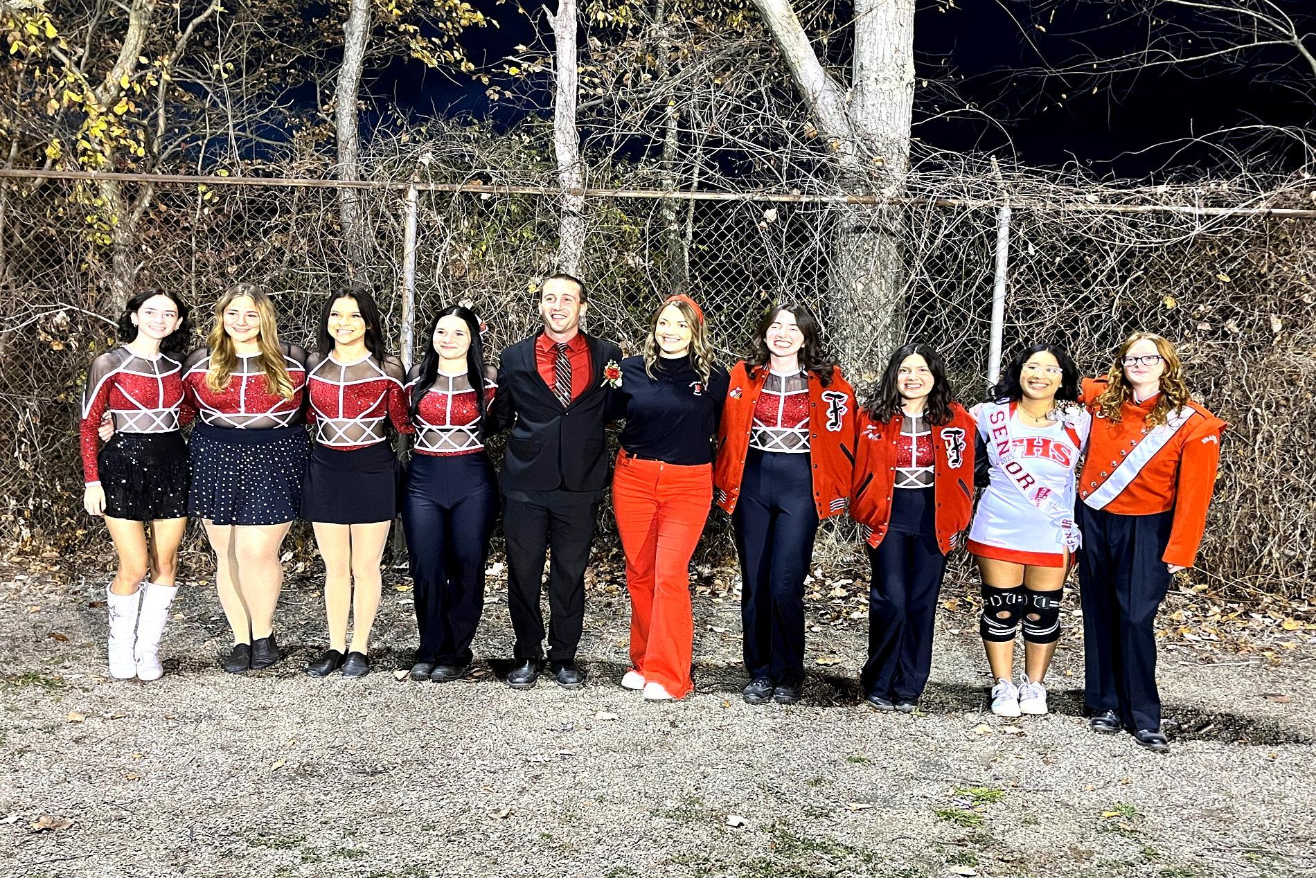 Frazier High School band seniors