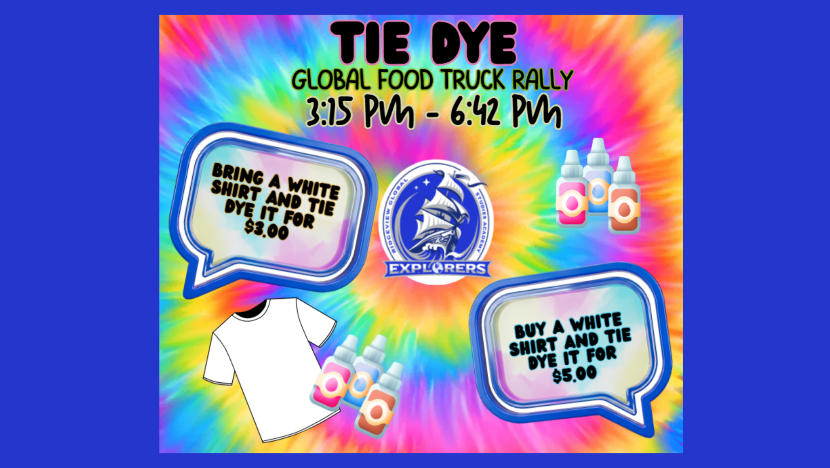 Tie Dye Food Truck Rally
