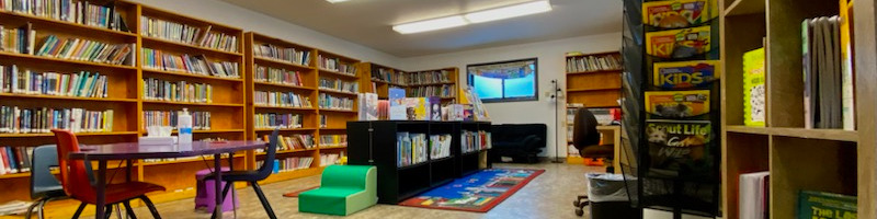 Wide Angle of Library