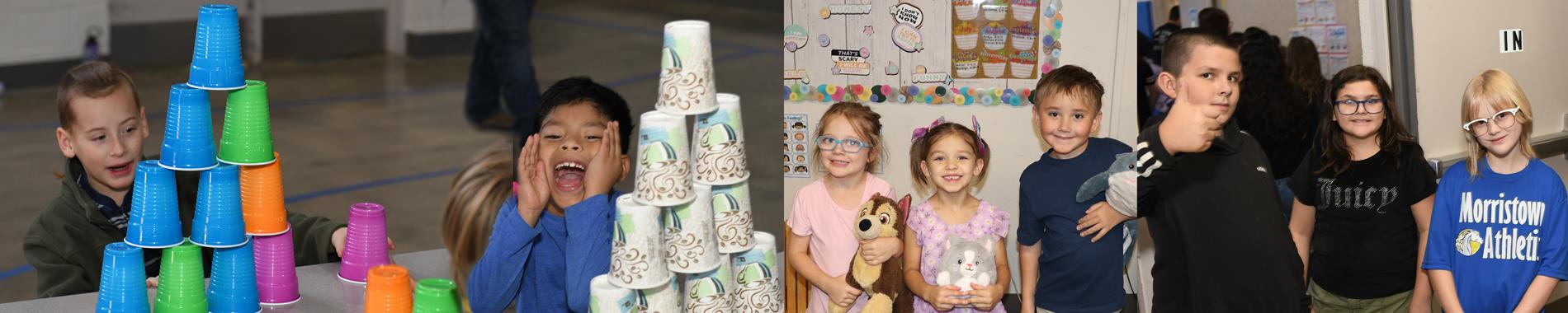 Cup Stack and Thanksgiving Lunch 