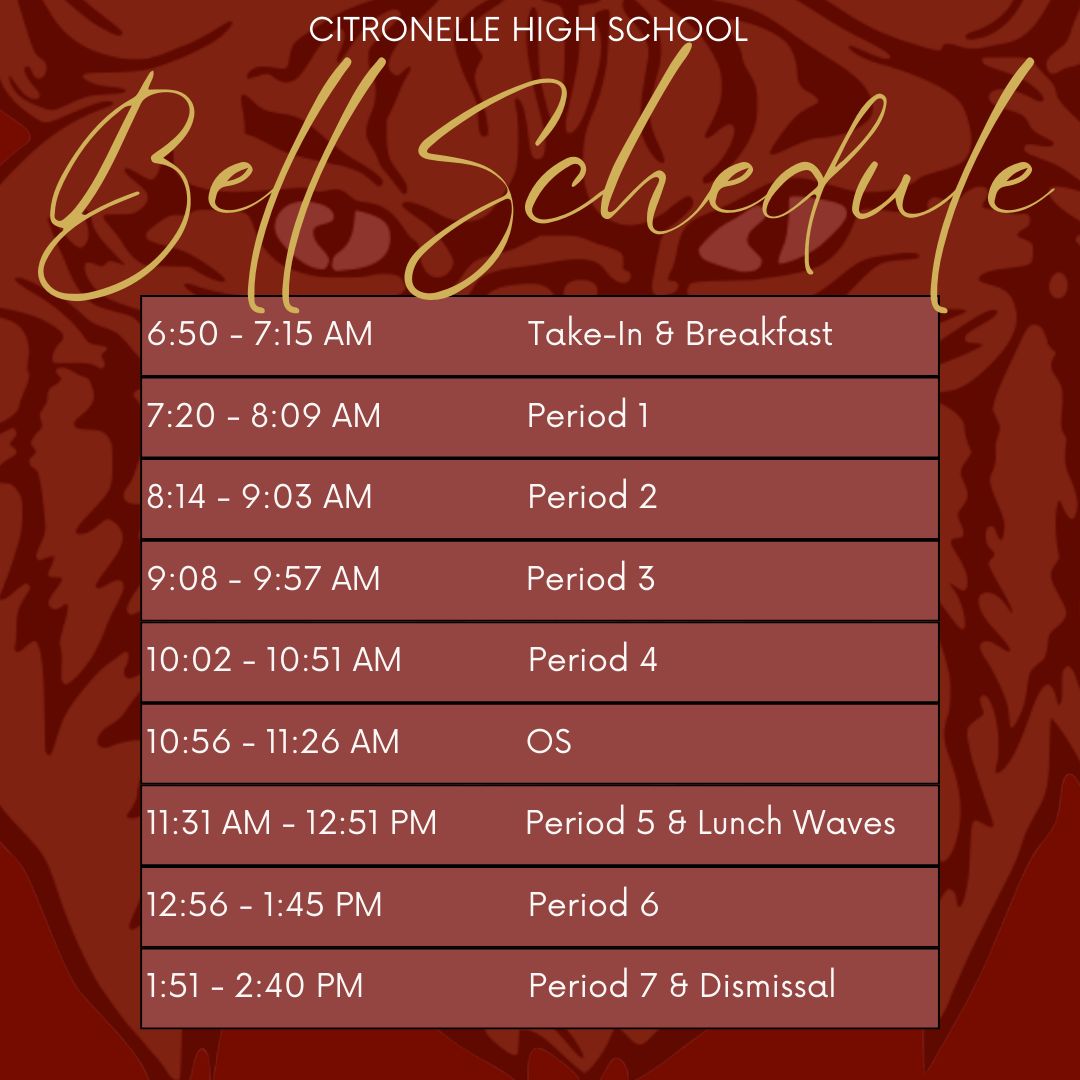 Bell Schedulee