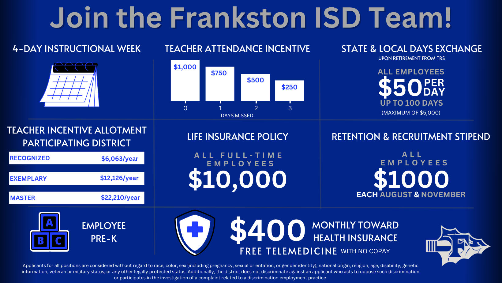Join the Frankston Team
