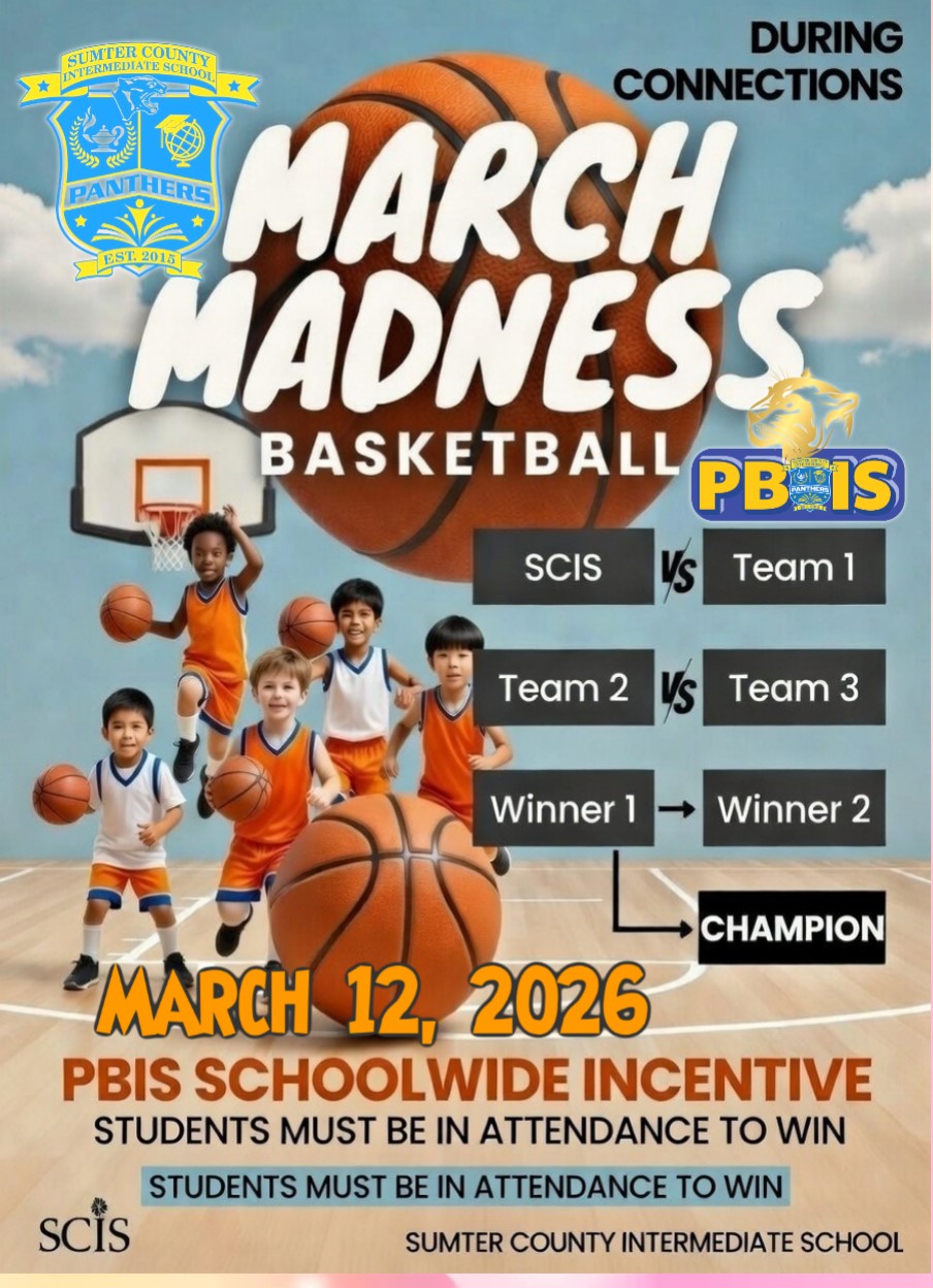 March Madness PBIS Flyer