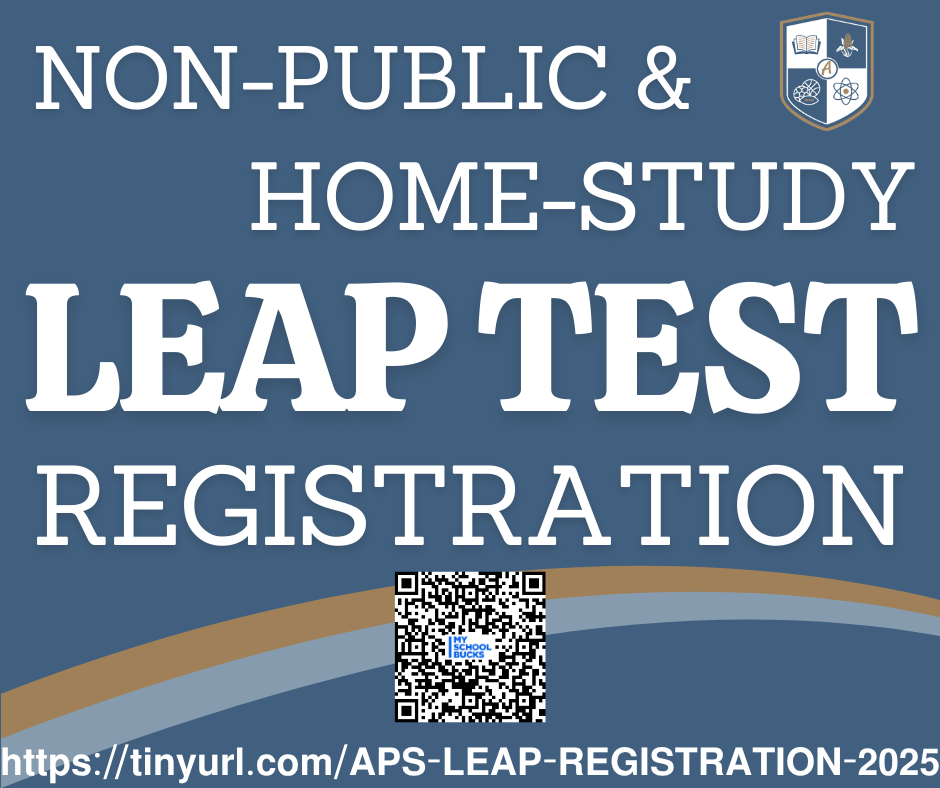 Non-Public & Home-Study LEAP Test Registration