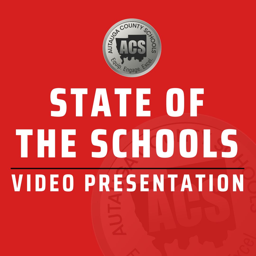 State of the Schools Video Presentation Graphic