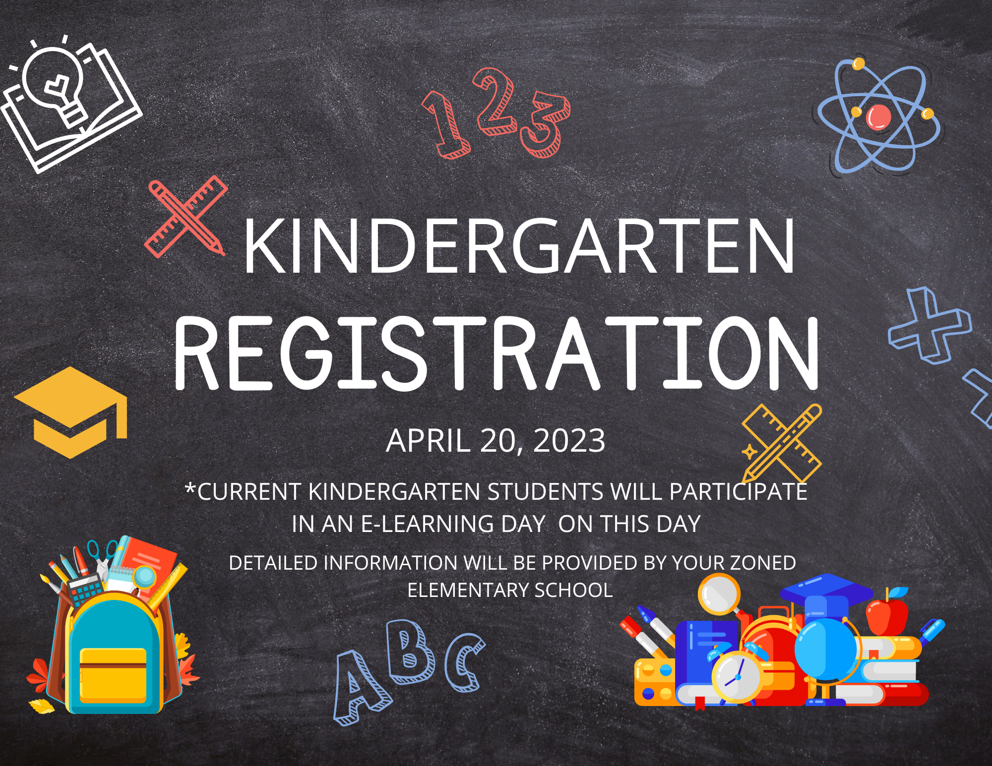 Kindergarten Registration Flyer