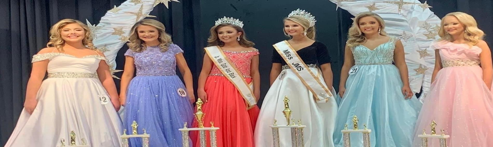 Winners of the 2022 Miss and Jr. Miss JMS Pageant