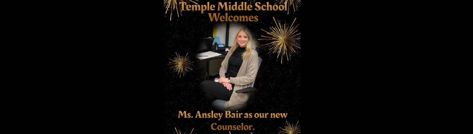 our new counselor ansley