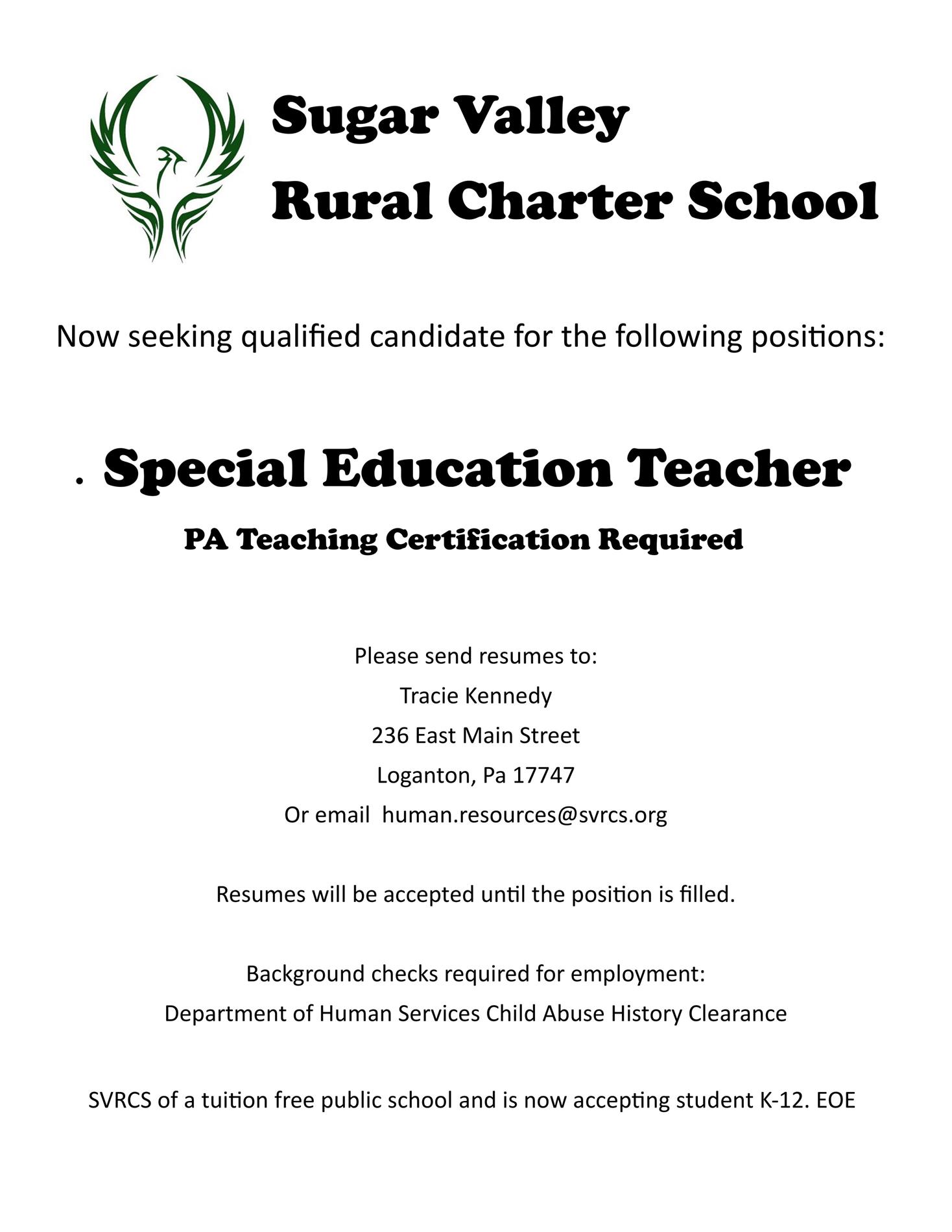 Special Ed Hiring Special Ed Hiring