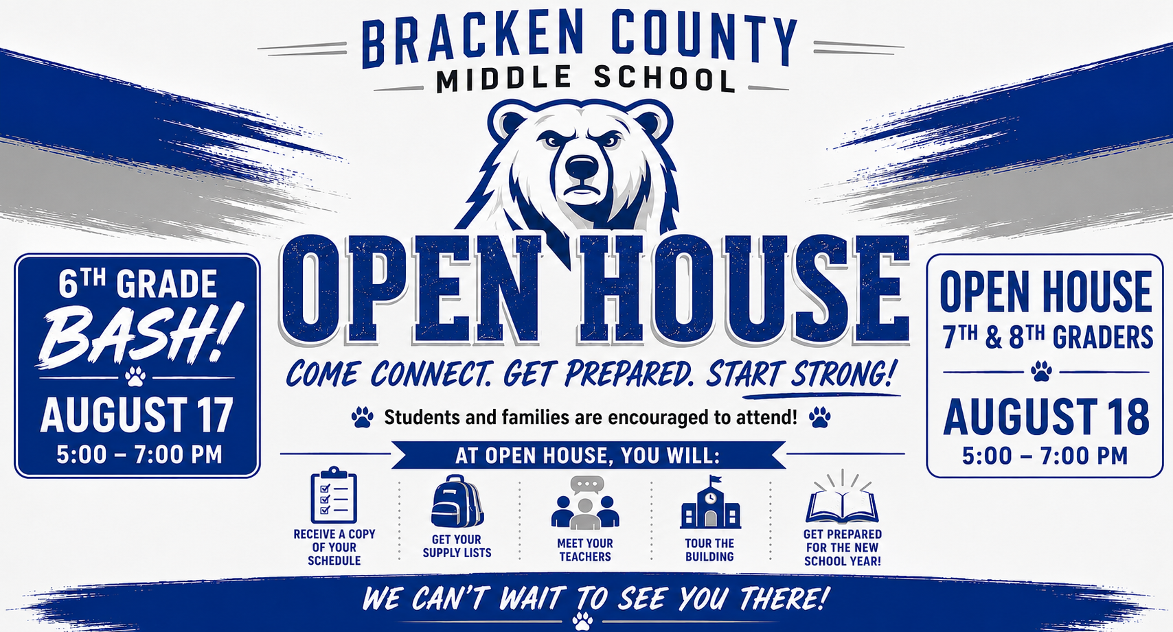 Middle School Open House Information