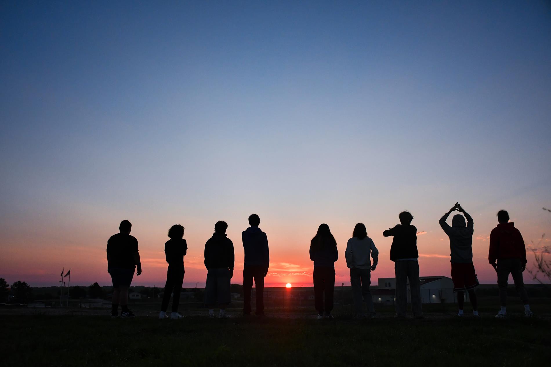 Seniors participated in a new event called Senior Sunrise and will be followed by Senior Sunset at the end of the year.