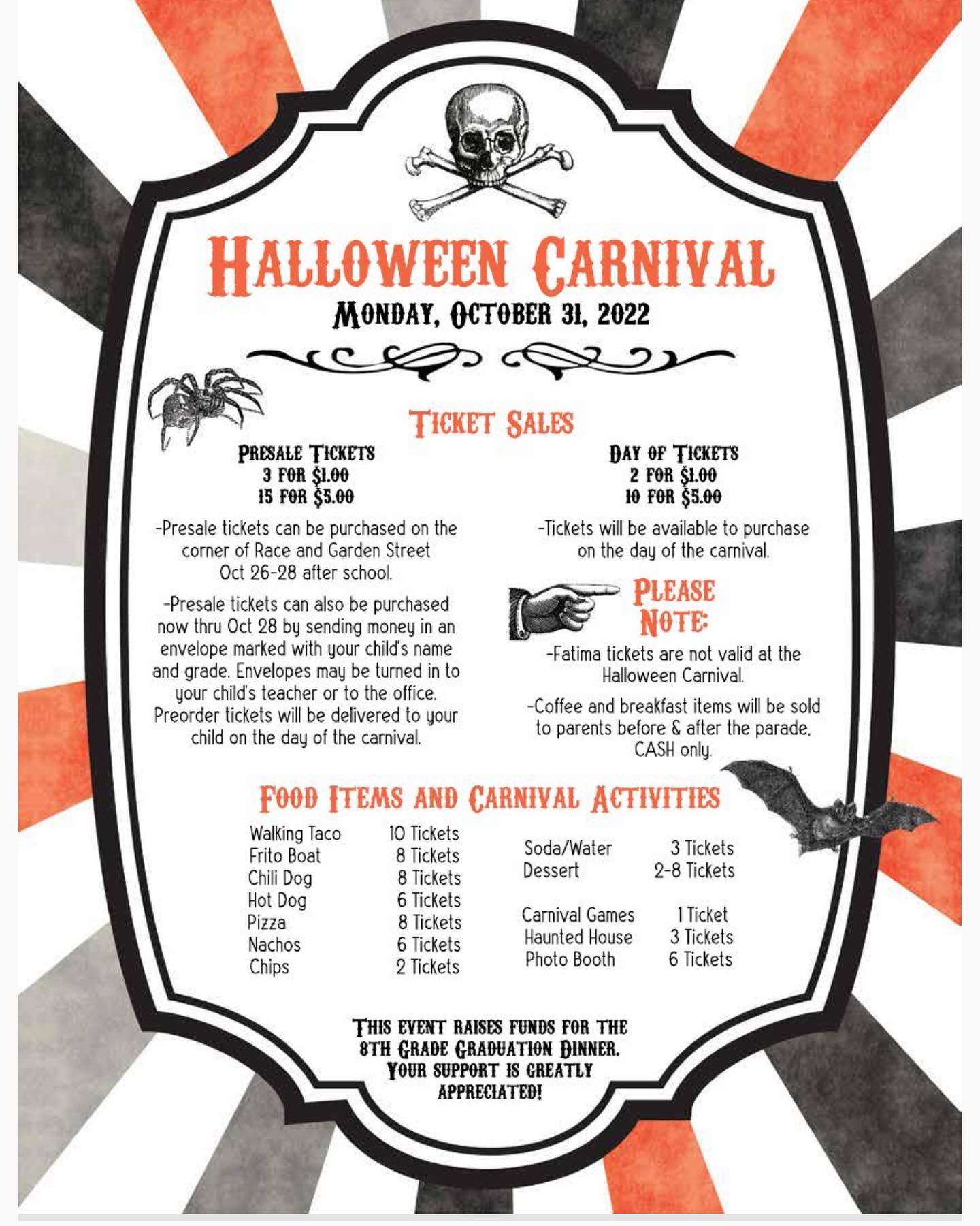 Halloween Carnival Information